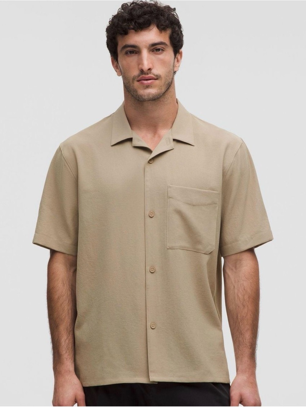 Lightweight Camp Collar Button-Up SHOK